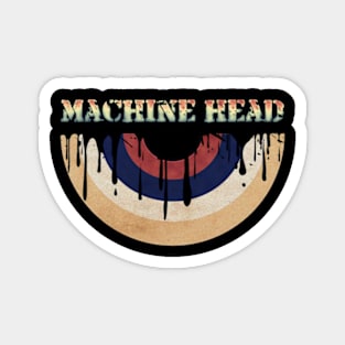 Melted Vinyl - Machine Head Magnet