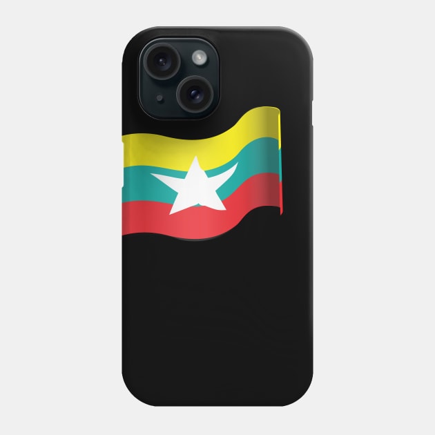 Myanmar Phone Case by traditionation