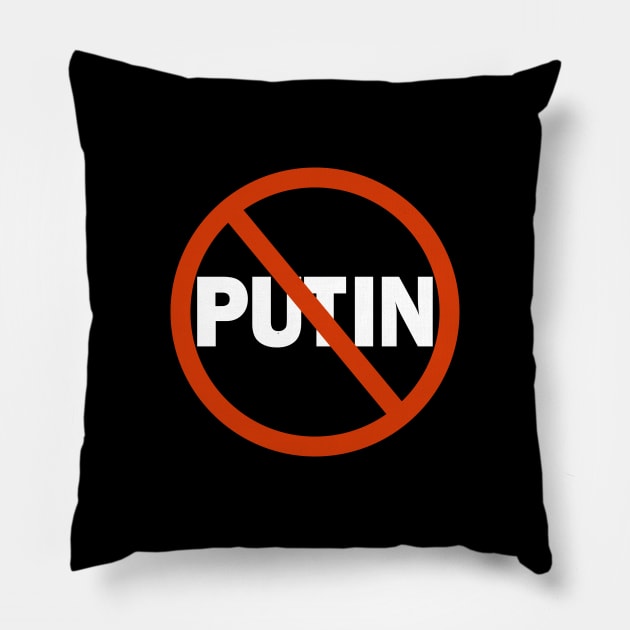 Anti Putin Pillow by ActiveNerd