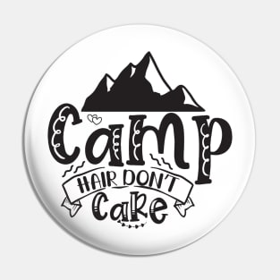 Cool Camping Hiking Adventure Pin