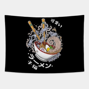 Ramen Cats Tapestry