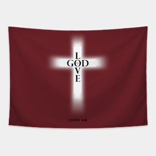 God is Love Tapestry