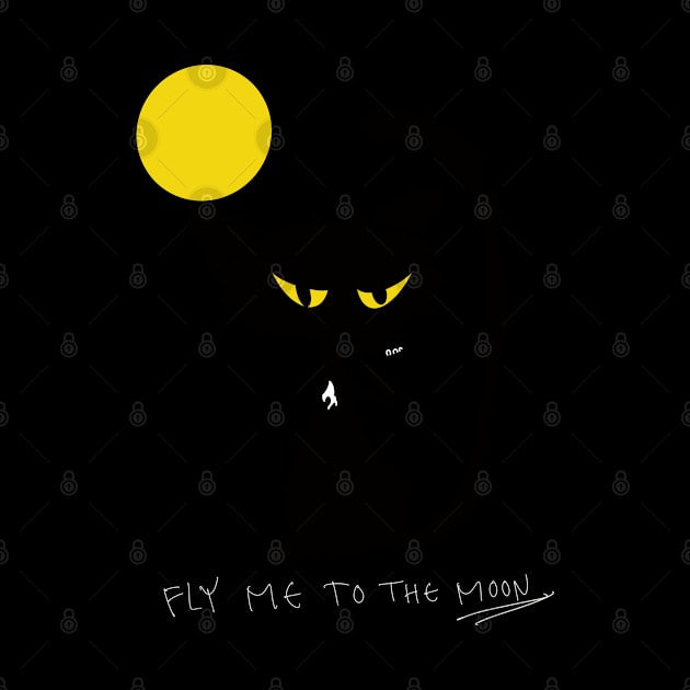 The Cat Fly To The Moon. by Saestu Mbathi