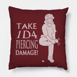 1d4 Piercing Damage Pillow