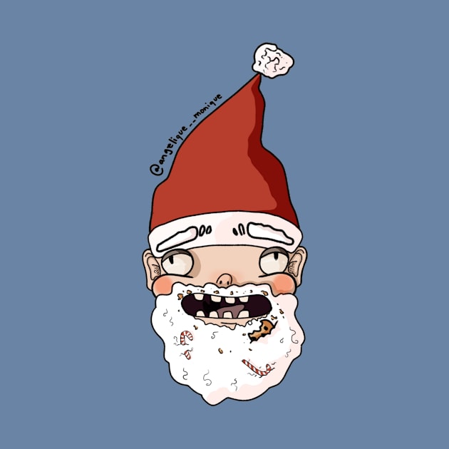 Odd Ball Santa by AngeliqueMonique