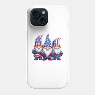 4th of July Gnomes #3 Phone Case