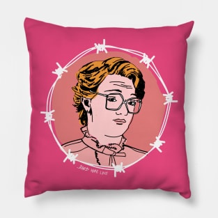 Barb Wire Love Pillow