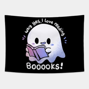 I Love Reading Booooks Tapestry