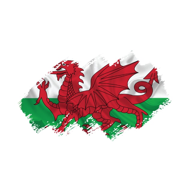 Flag of Wales by Teemperor