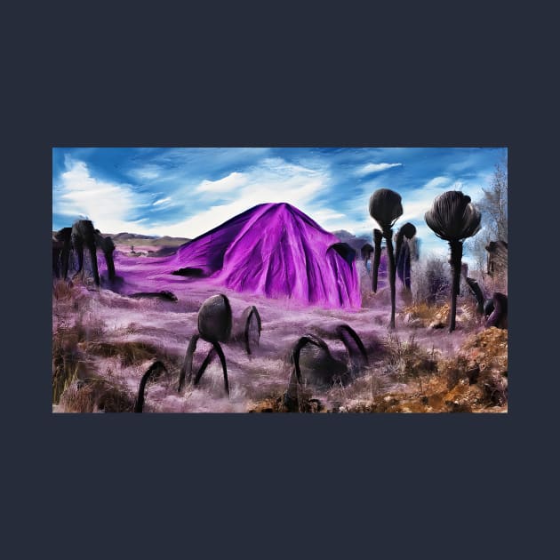 Purple Dune by Art Scape Forever