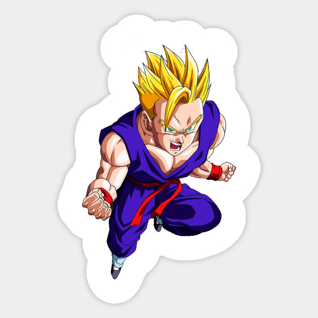 Dragon Ball Z Dragon Ball Z Super Saiyan Goku Sticker Teepublic