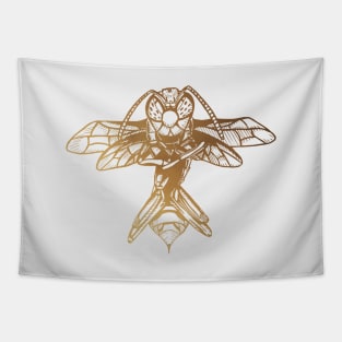 Golden Hornet Tapestry