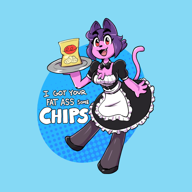 Penny: Maid with Chips by Anaugi