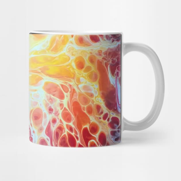 Fluid Acrylic Art Coffee Mug