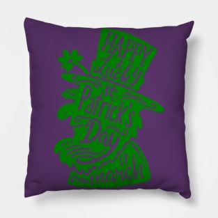 Happy St. Patrick's Day Pillow