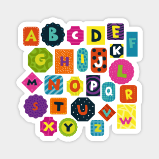 Alphabet For Kids Magnet