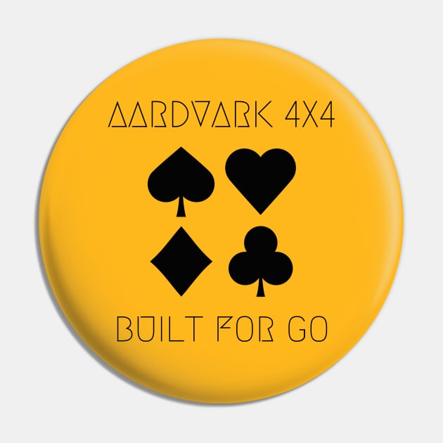 AARDVARK 4X4_Poker Pin by AARDVARK 4X4