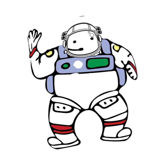 robot astronaut  big by holako5