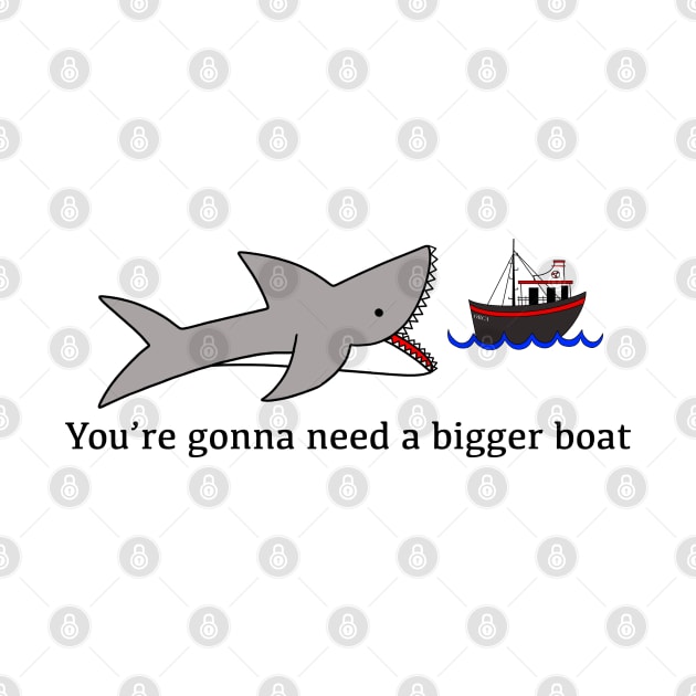 Jaws, You’re gonna need a bigger boat by Debra Forth