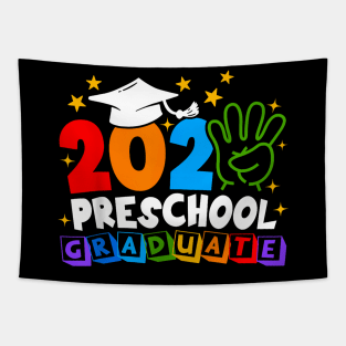 Preschool Graduation 2024 Pre-K Graduate Kids Boys Girls Tapestry