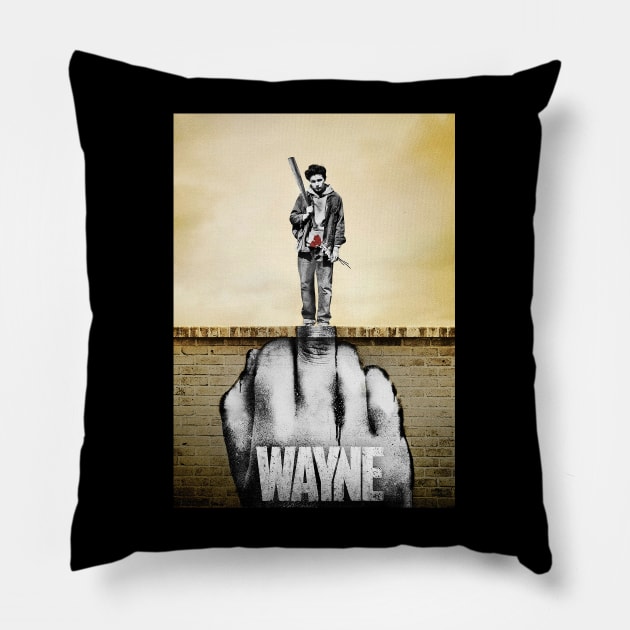 Wayne Misfit Teen Pillow by WikiDikoShop