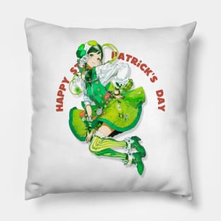 Happy St. Patrick's Day Pillow