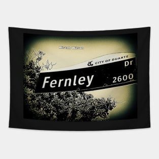 Fernley Drive, Duarte, California by Mistah Wilson Tapestry