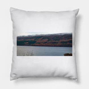 Loch Ness Mountains Pillow