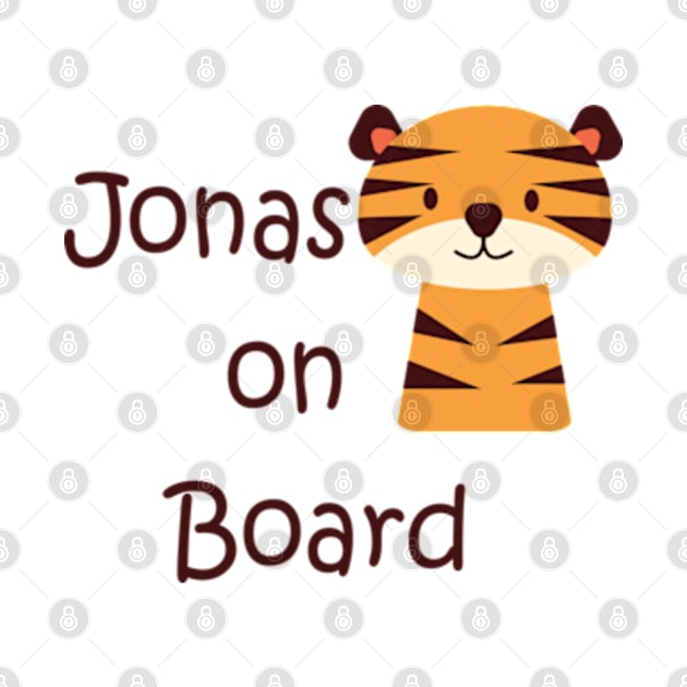 Jonas on board sticker by IDesign23