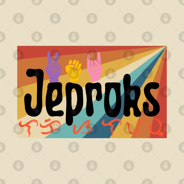 'Jeproks' / Baybayin word Laki sa Layaw (Spoiled / Comfort in one's living) by Pirma Pinas