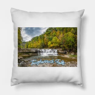 Taughannock Falls Tompkins County New York Pillow