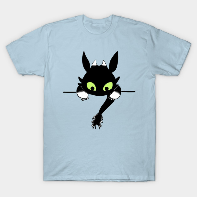 Disover Toothless baby 1 - How To Train Your Dragon - T-Shirt