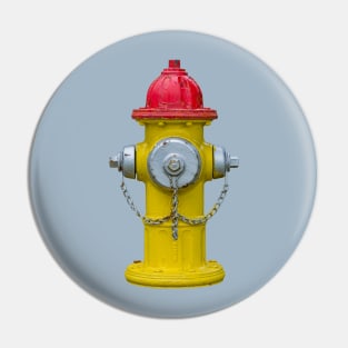 Super Colored Fire Hydrant Pin