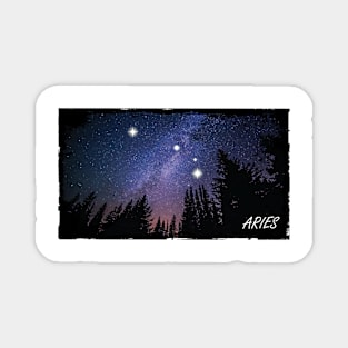 Zodiac Majesty Aries Constellation Magnet