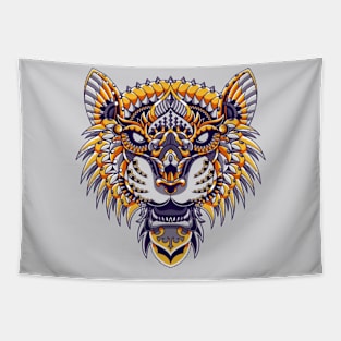 Tiger mandala Tapestry