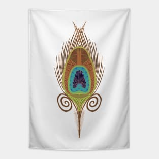 Peacock Feather Tapestry