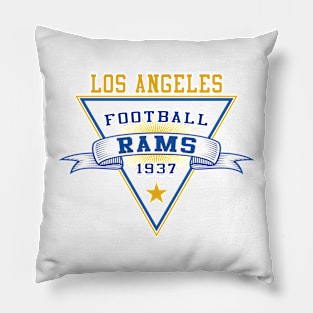 Retro Los Angeles Rams Pillow