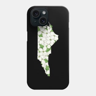 North Carolina in Flowers Phone Case