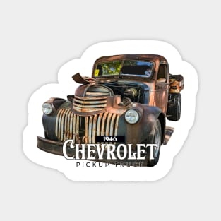 Old 1946 Chevrolet Pickup Truck Magnet