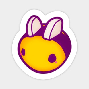 Bee my friend save the bees purple kawaii cute adorable Magnet