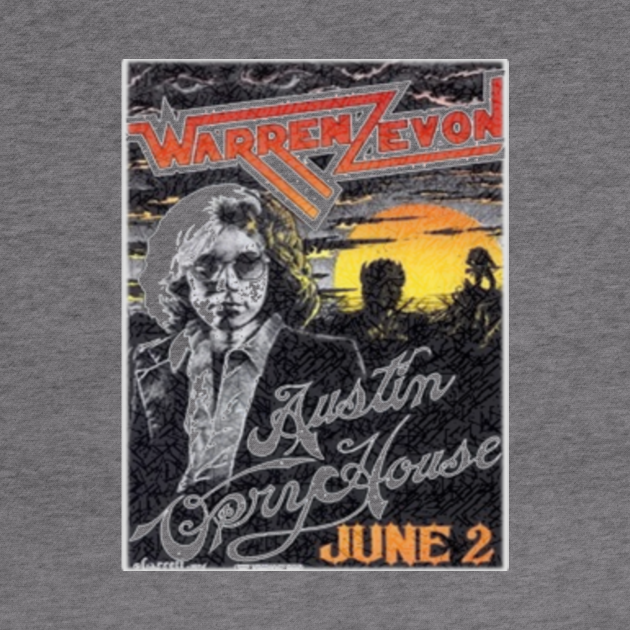 warren zevon poster