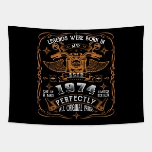 Legends Born In May 1976 47th Birthday Gift Tapestry