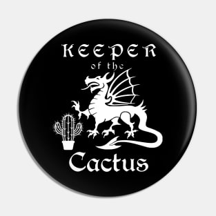Keeper of the Cactus Pin