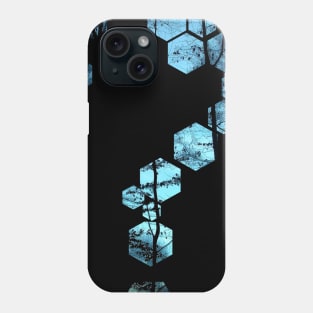 hexagon question mark nature Phone Case