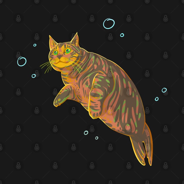 Brown Tabby Seal Cat by jastinamor