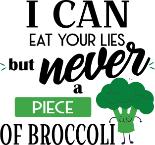 I hate broccoli Magnet