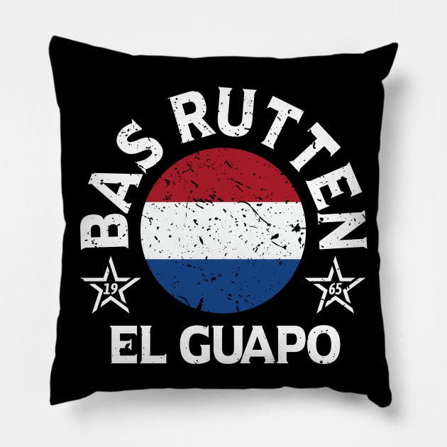 Bas Rutten Legend MMA Fighter Pillow by Twistedburt