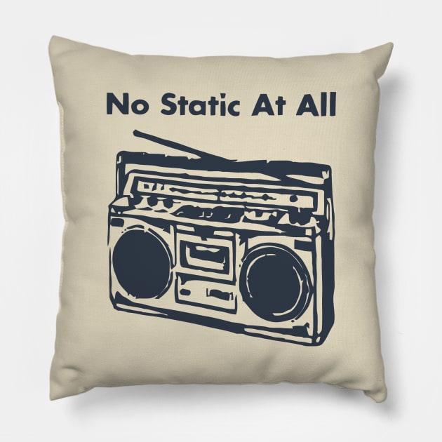 No Static // Steely Dan Pillow by Mavioso Pattern