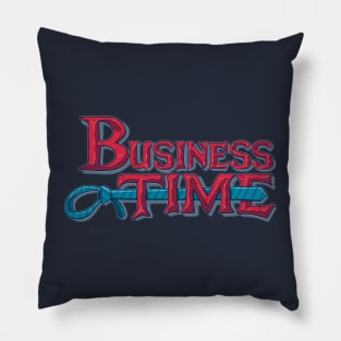 Business Time Pillow