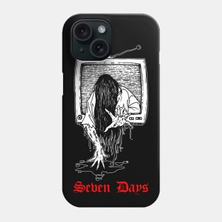 The Ring Horror Movie Samara Seven Days Halloween Phone Case